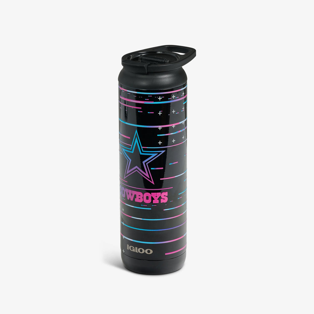 NFL Neon Dallas Cowboys 20 Oz Flip ‘n’ Sip Tumbler
