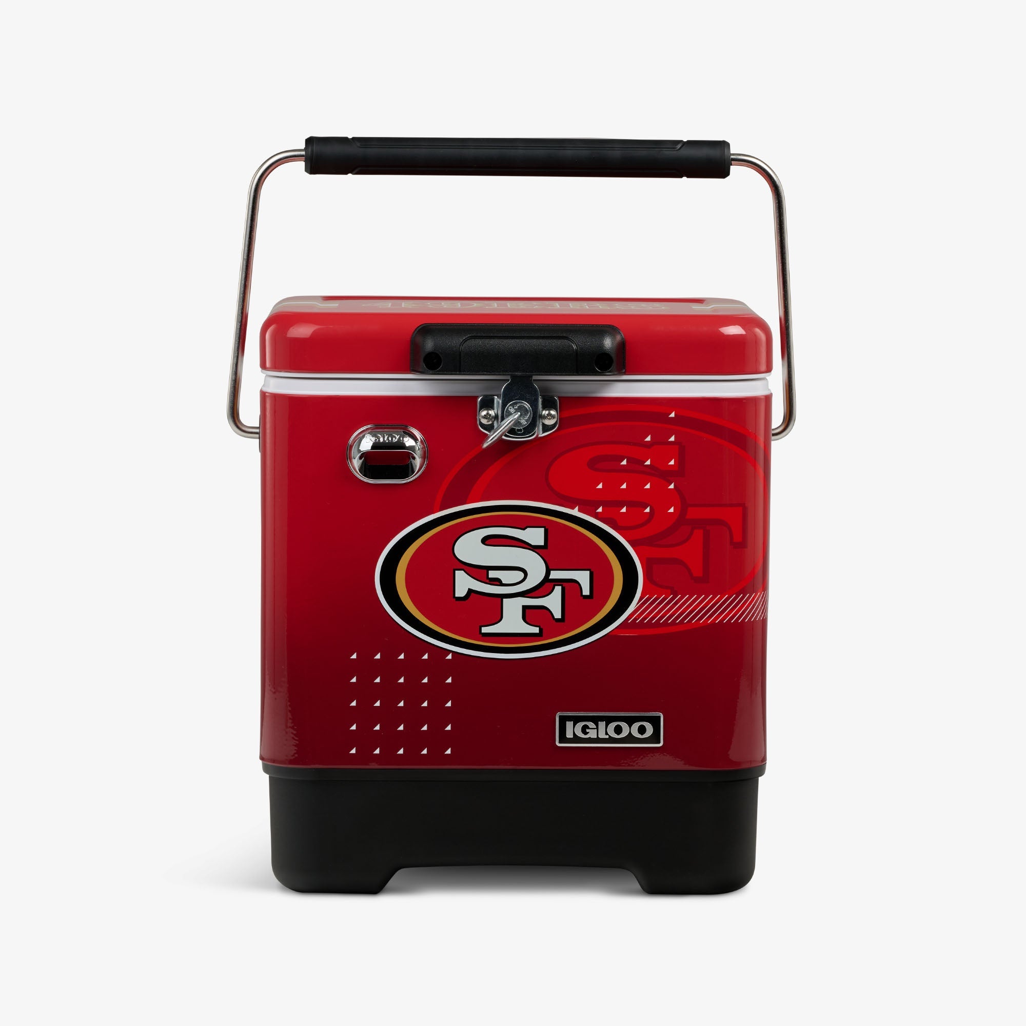 NFL Legacy 20 Qt Cooler U2 - 49ers - Strap View