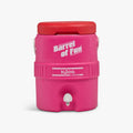 Retro Barrel of Fun 2 Gallon Jug O5 - Tutti Frutti - Front View