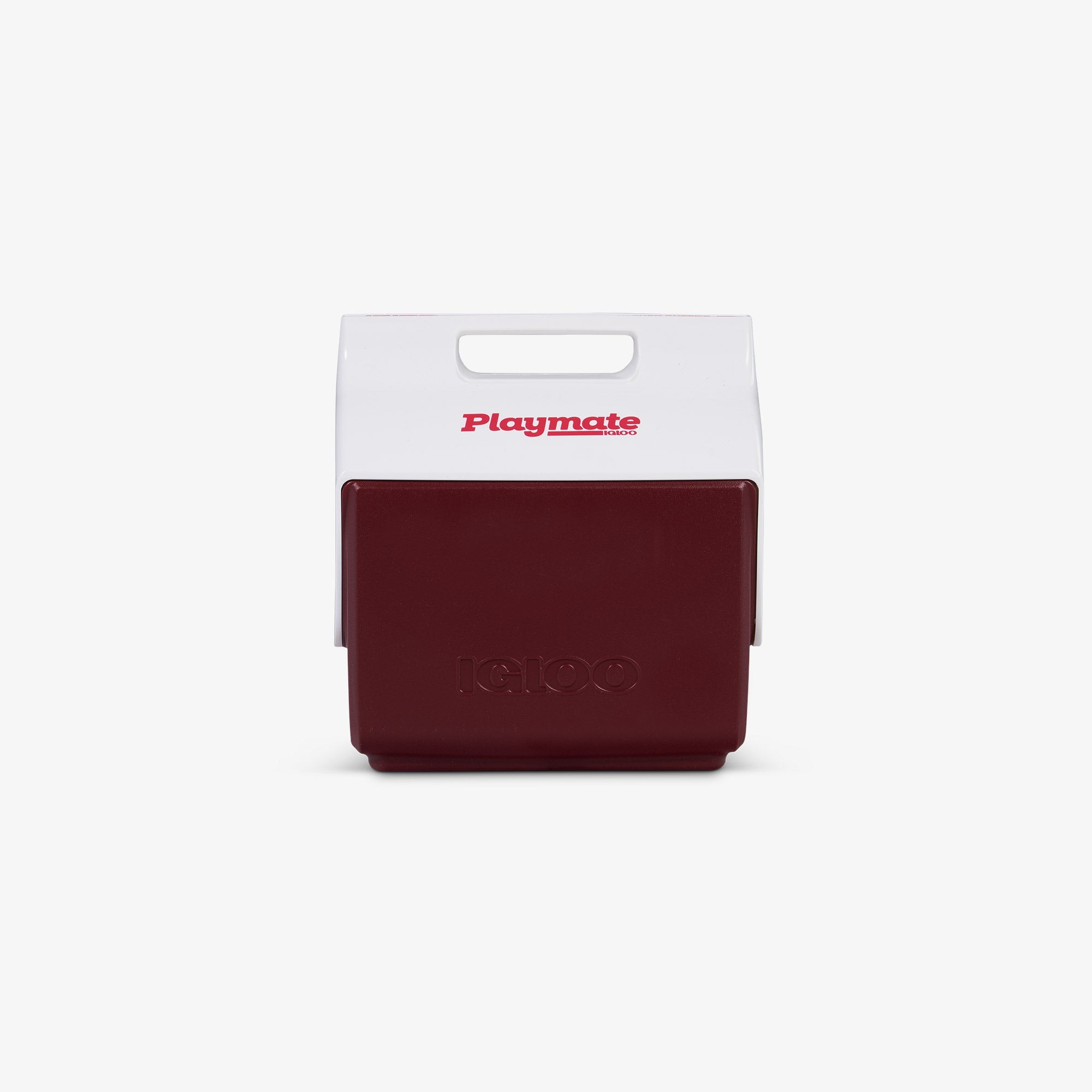Retro Little Playmate 7 Qt Cooler G6 - Maroon/Bold Magenta - Product View