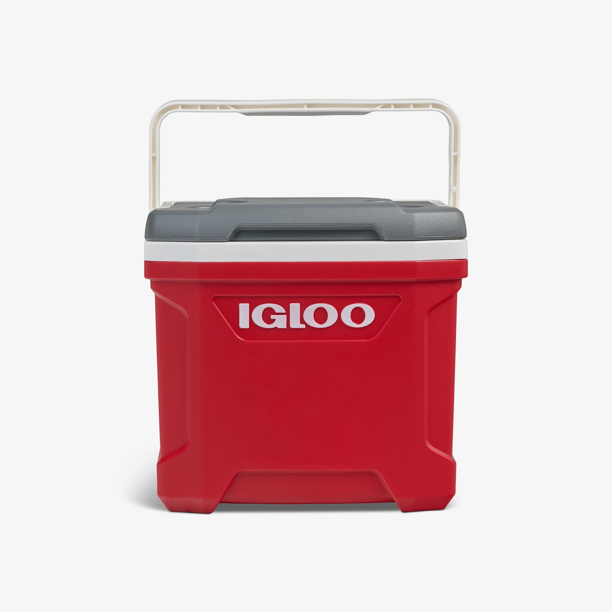 Latitude 16 Qt Cooler N5 - Red - Strap View