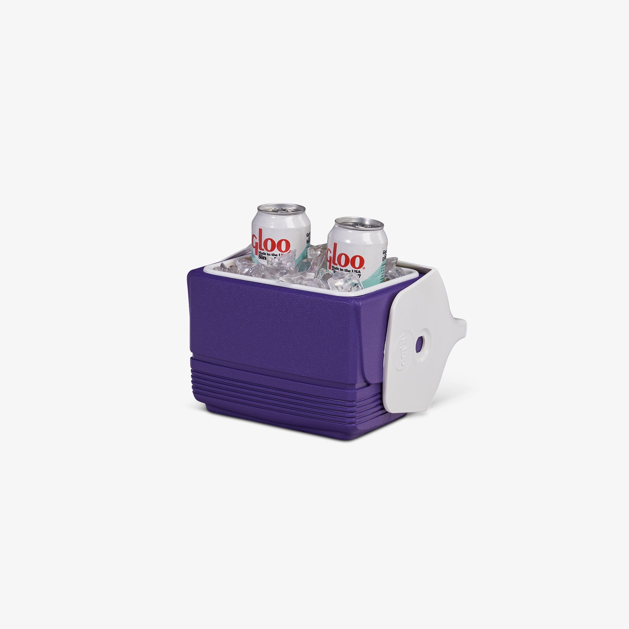 Retro Playmate Mini 4 Qt Cooler R5 - Purple - Product View