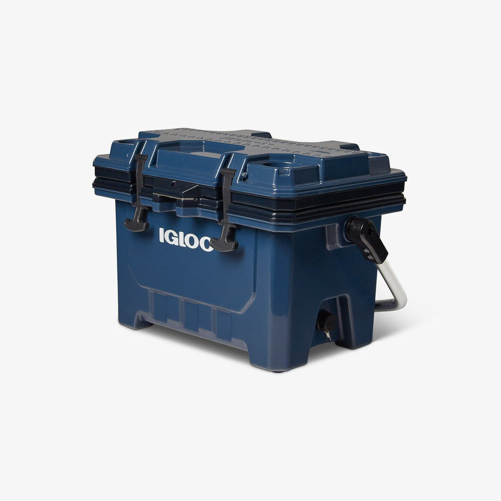 IMX 24 Qt Cooler P9 - Rugged Blue - Product View