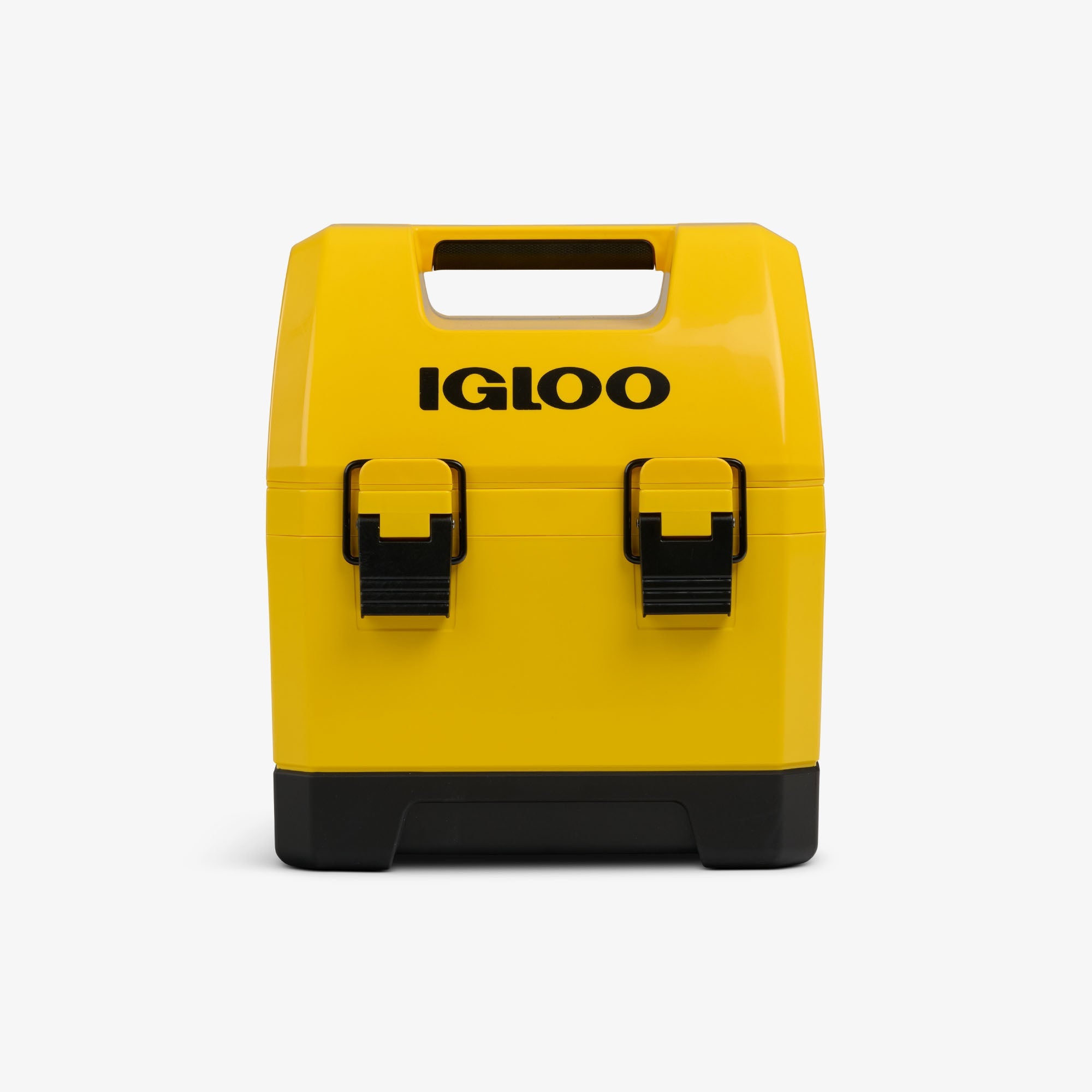 Gripper CoolBox 10 Qt Cooler D6 - Industrial Yellow - Front View