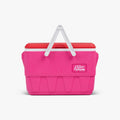 Retro Picnic Basket 25 Qt Cooler B2 - Tutti Frutti - Front View