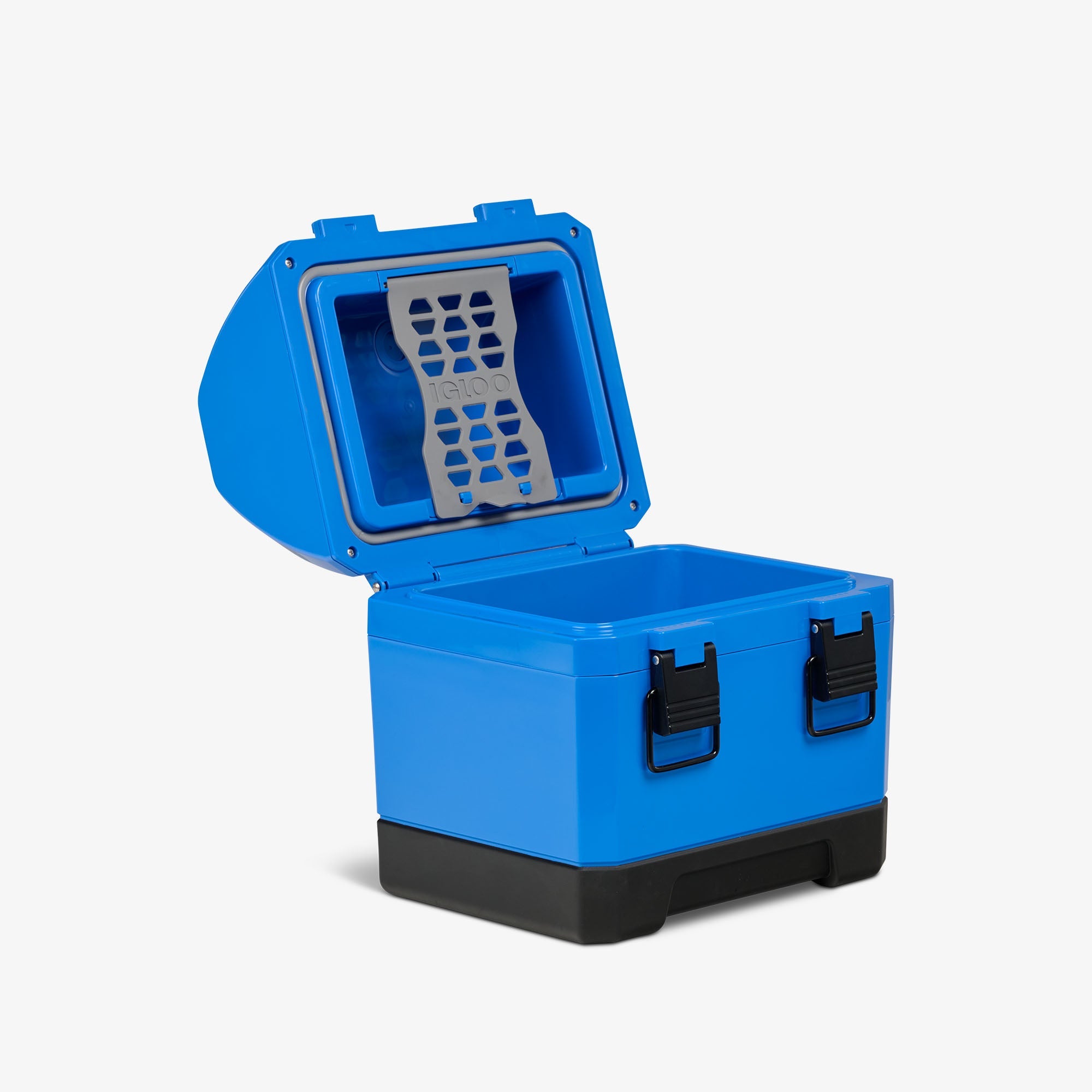 Gripper CoolBox 10 Qt Cooler D6 - Sneaky Blue - Open View
