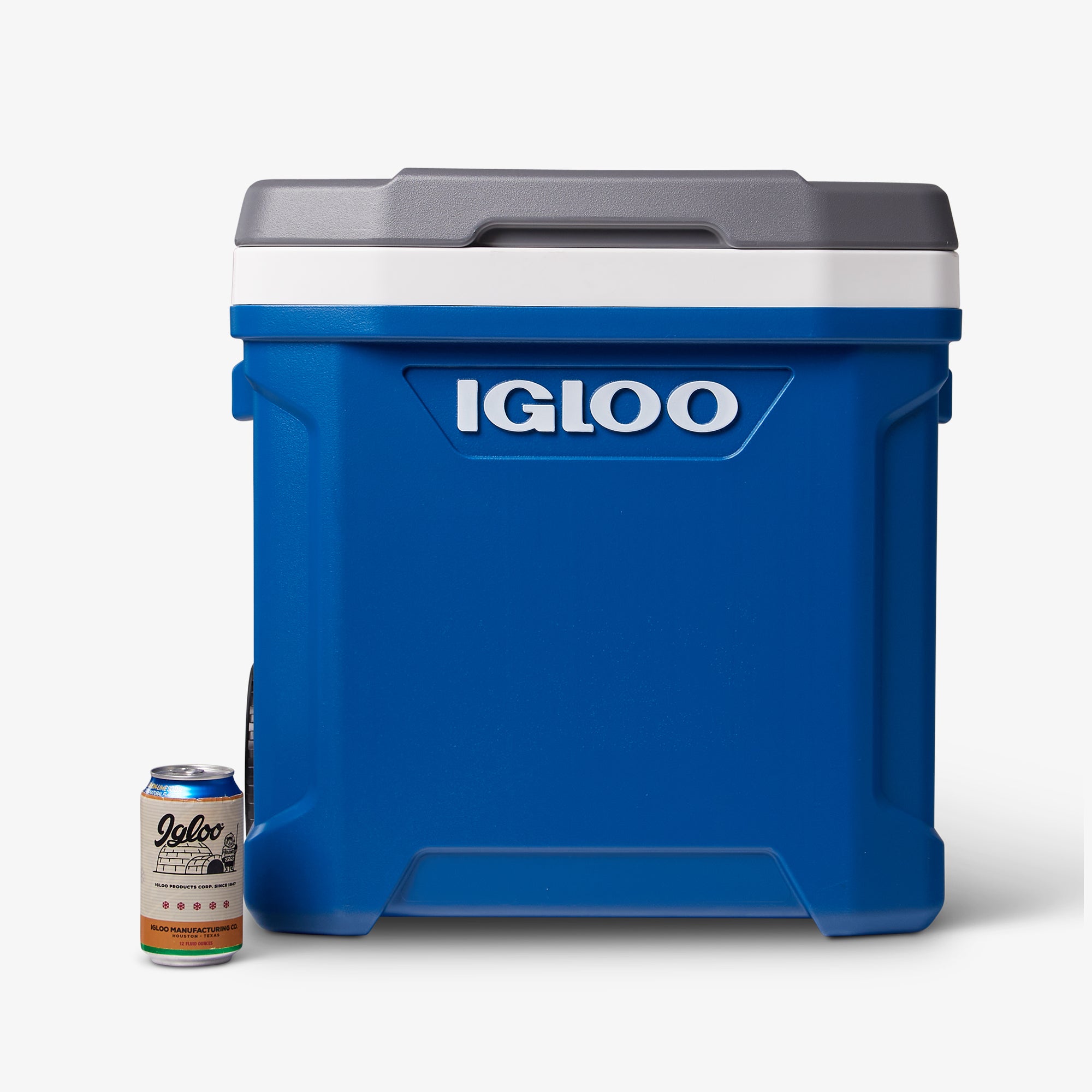 Latitude 60 Qt Roller Cooler P7 - Blue - Size View