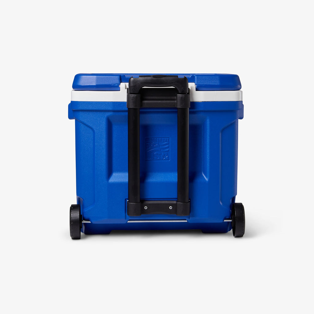Profile II 28 Qt Roller Cooler J2 - Majestic Blue - Back View