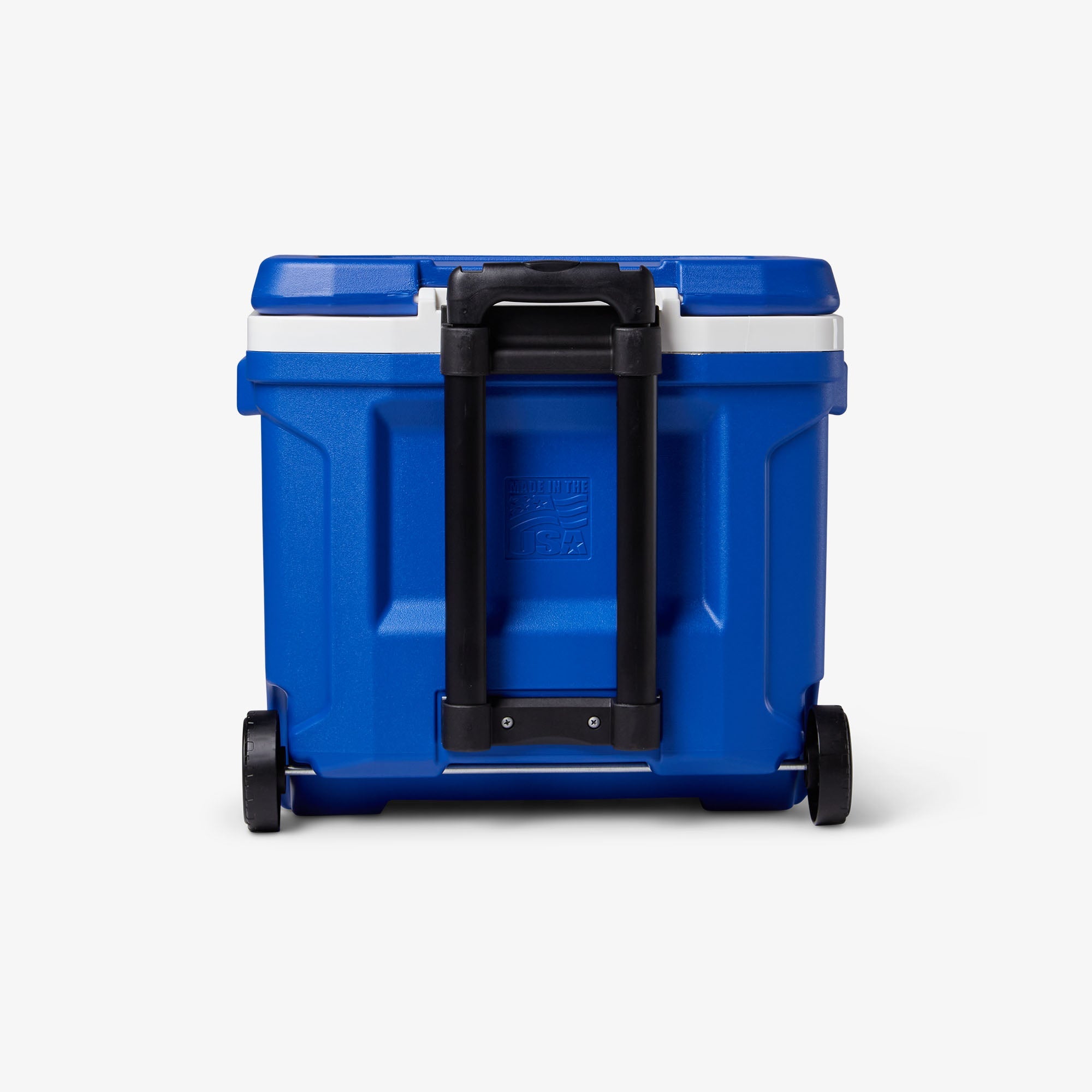 Profile II 28 Qt Roller Cooler J2 - Majestic Blue - Back View