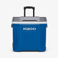 Latitude 30 Qt Roller Cooler O8 - Blue - Strap View