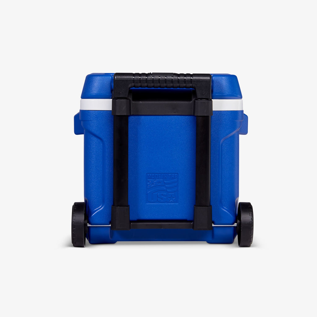Profile II 16 Qt Roller Cooler E6 - Majestic Blue - Back View