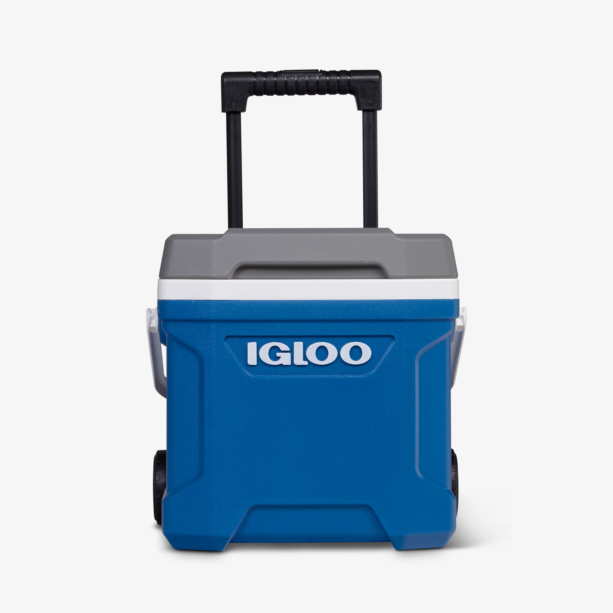 Latitude 16 Qt Roller Cooler C7 - Blue - Strap View