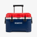 Trailmate® 52 Qt Roller Cooler M2 - Americana - Strap View