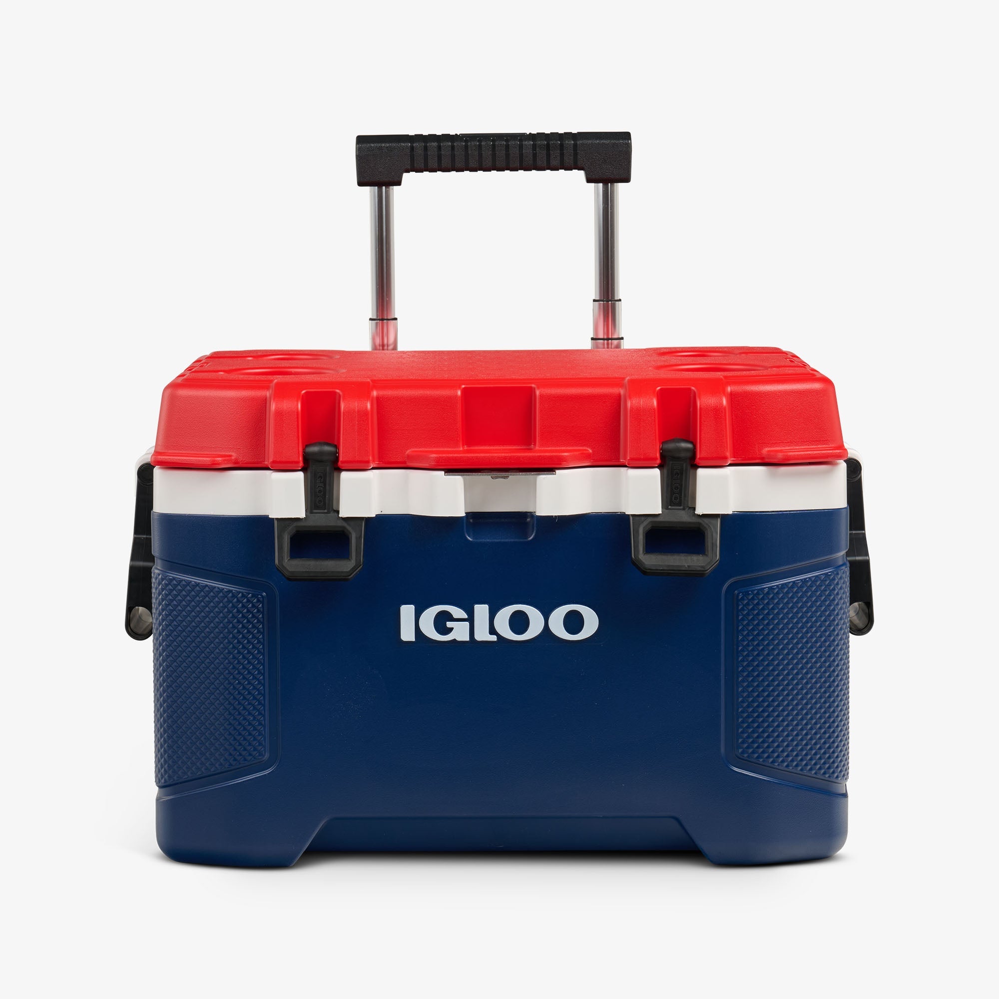 Trailmate® 52 Qt Roller Cooler M2 - Americana - Strap View