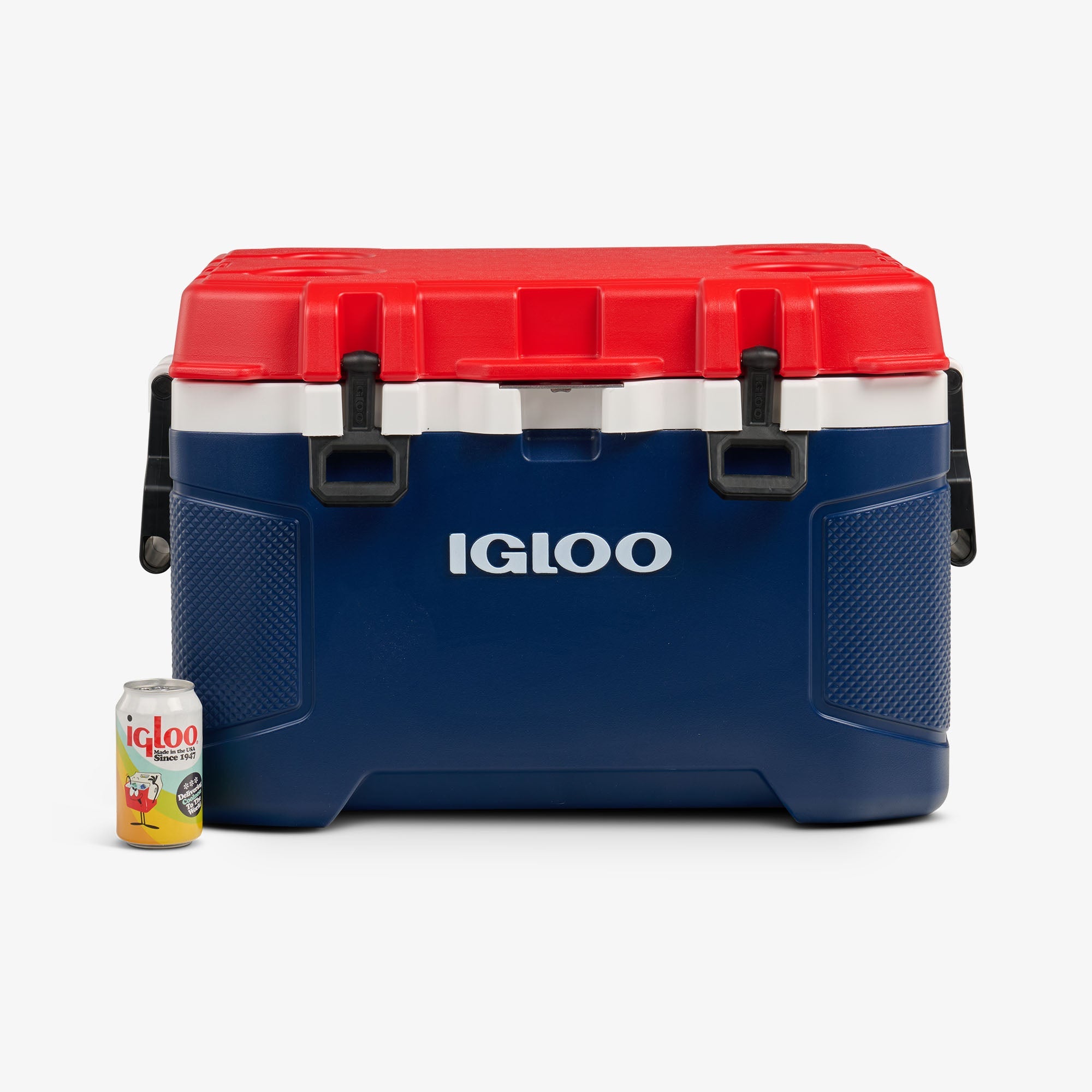 Trailmate® 52 Qt Roller Cooler M2 - Americana - Size View