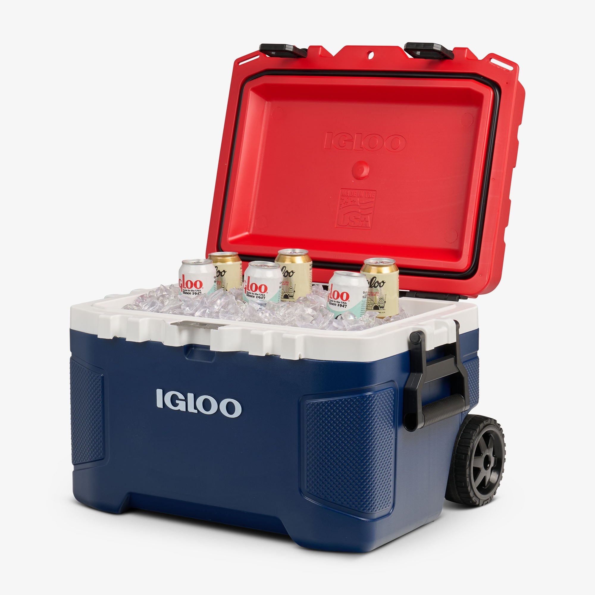 Trailmate® 52 Qt Roller Cooler M2 - Americana - Product View
