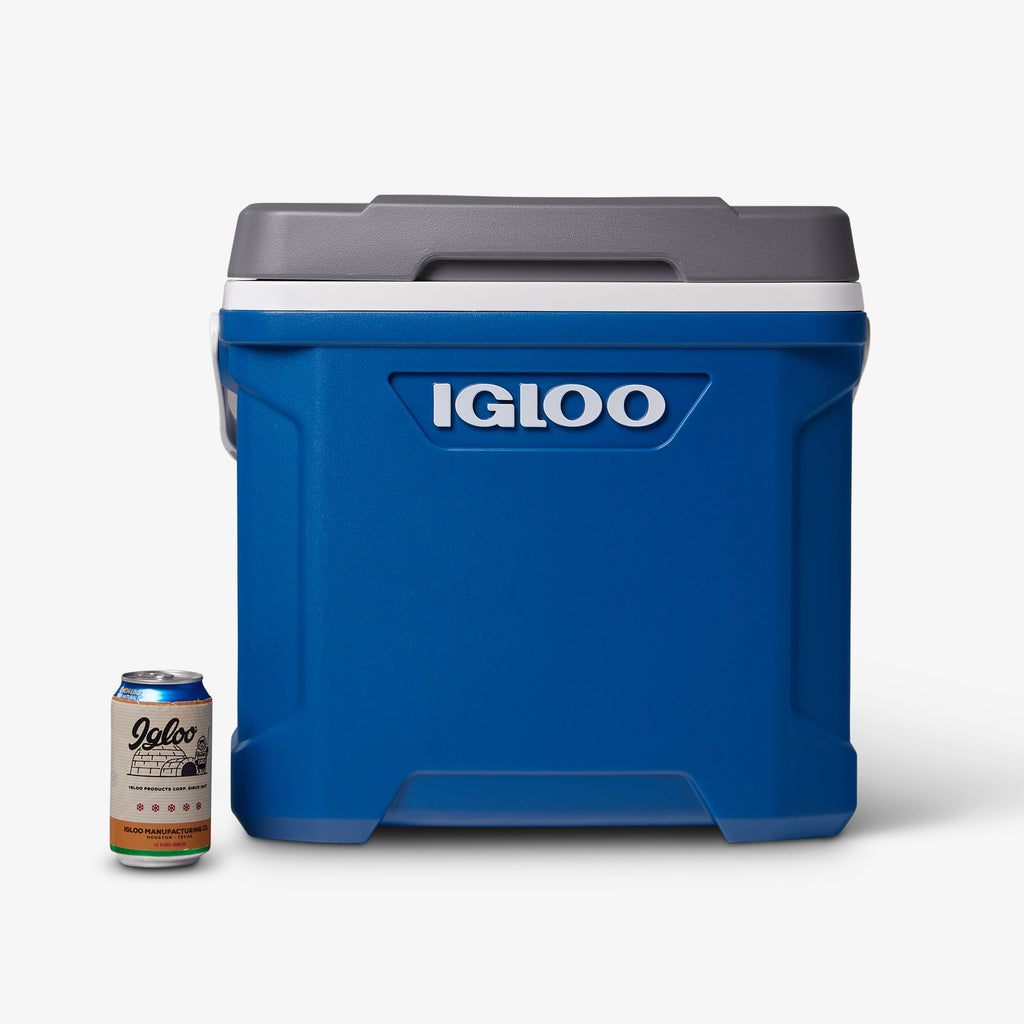 Latitude 30 Qt Cooler T6 - Blue - Size View