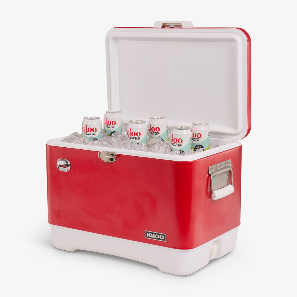 Legacy 54 Qt Cooler X9 - Red Star - Product View