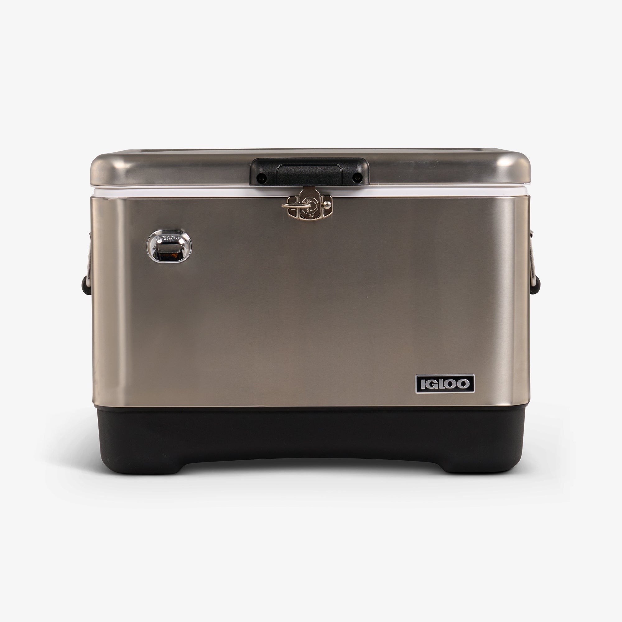 Legacy 54 Qt Cooler X9 - Stainless Steel - Front View