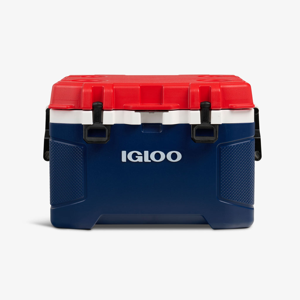 Trailmate® 50 Qt Cooler V6 - Americana - Front View