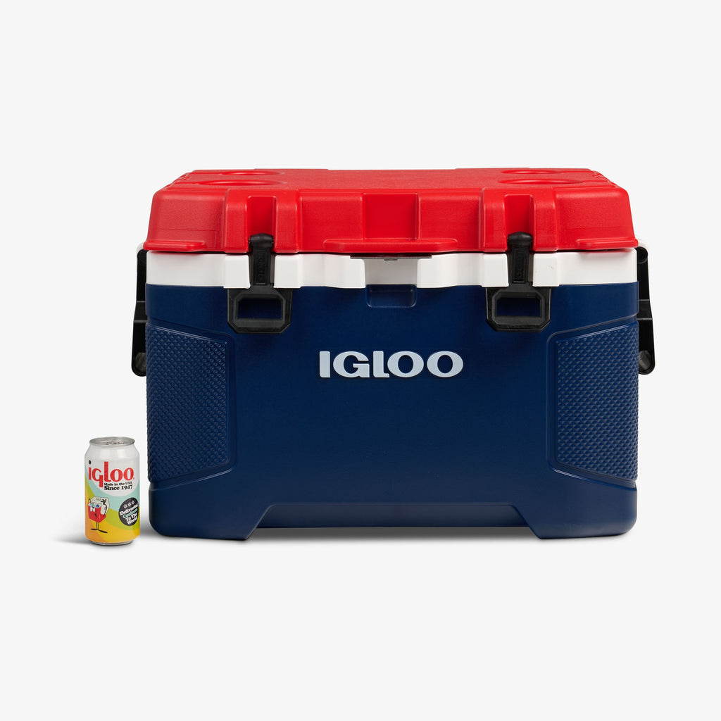 Trailmate® 50 Qt Cooler V6 - Americana - Size View