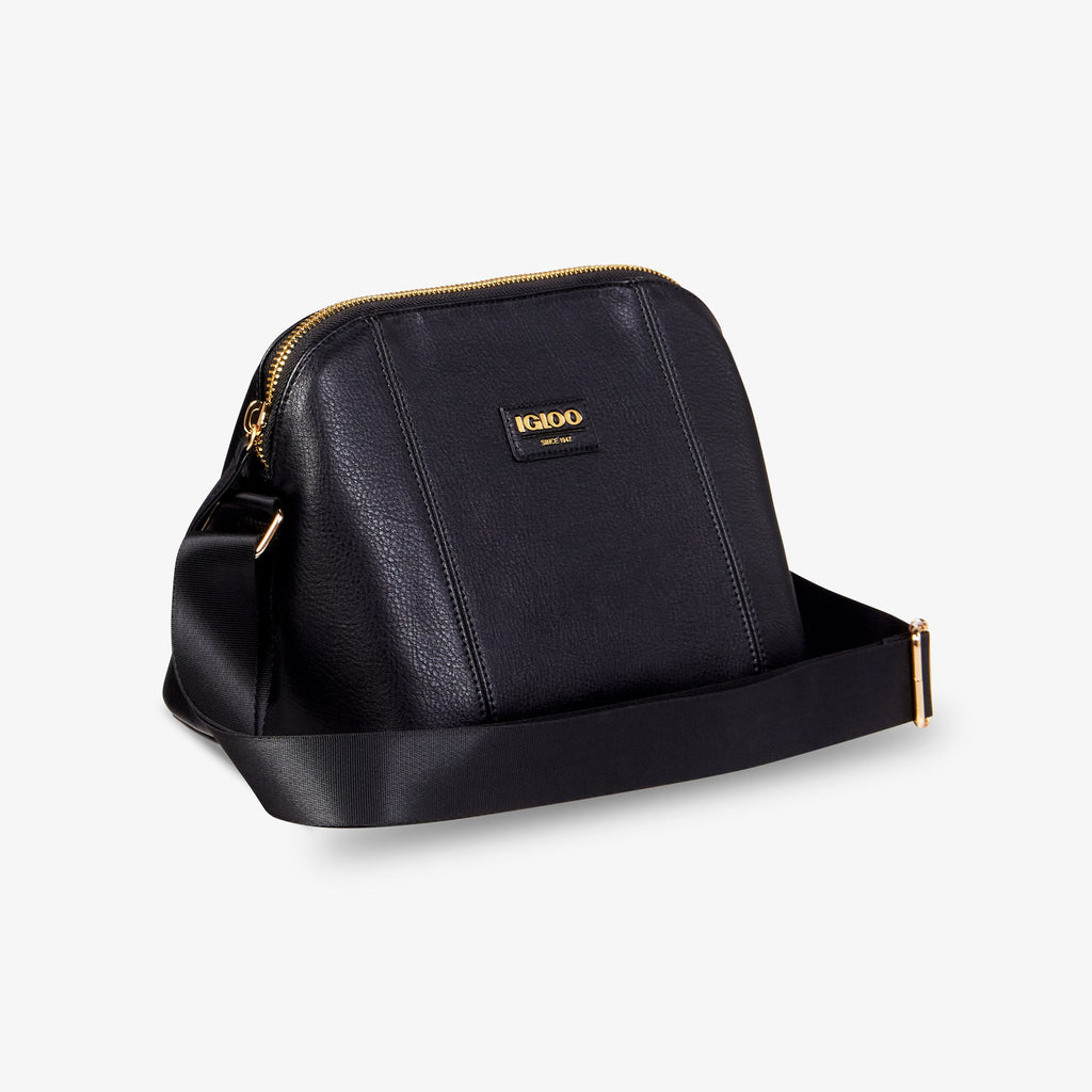 Igloo Luxe® Crossbody Cooler Bag C5 - Black - Product View