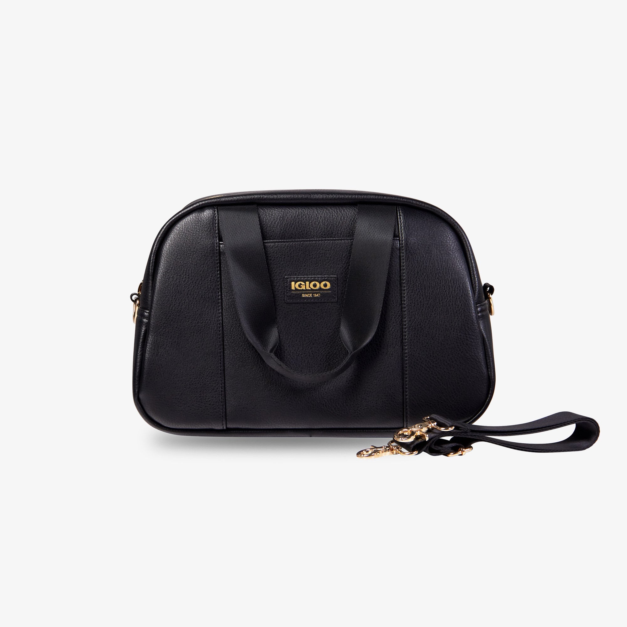 Igloo Luxe® Satchel Cooler Bag E4 - Black - Front View