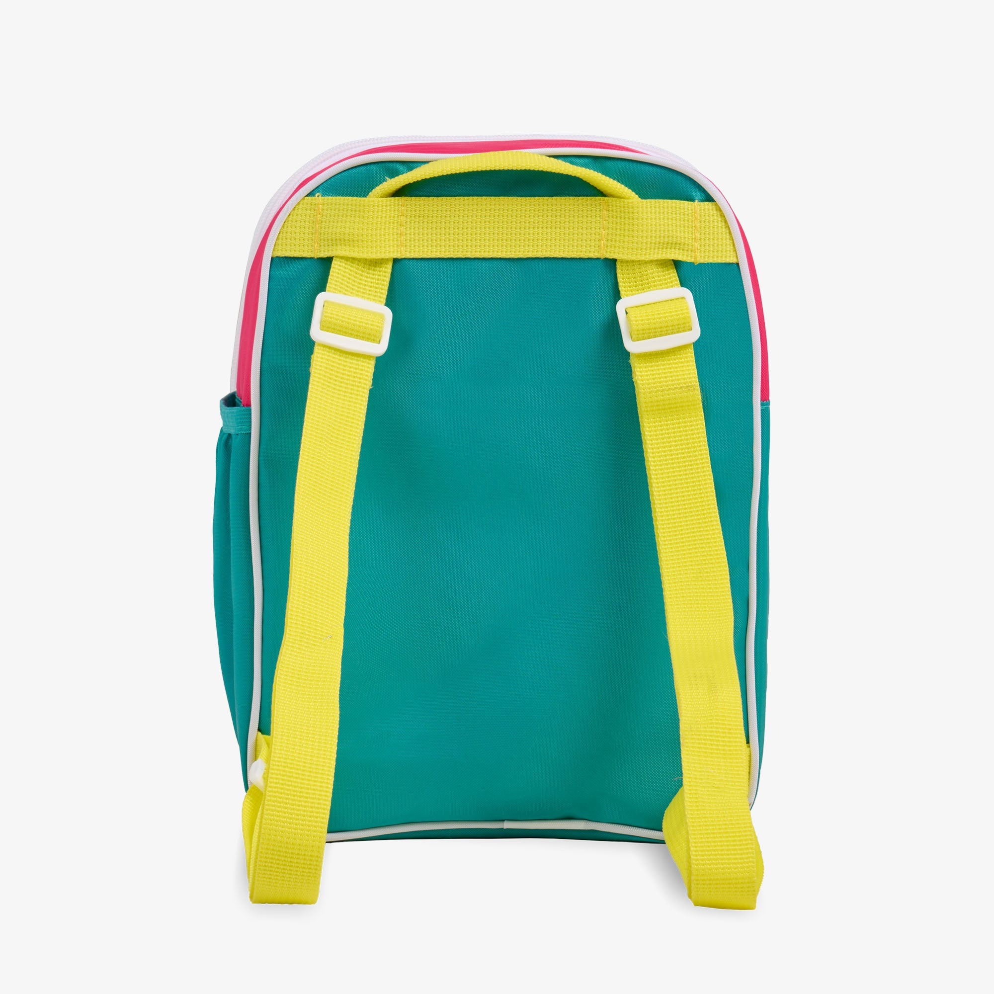 Retro Mini Convertible Backpack E7 - Jade - Back View