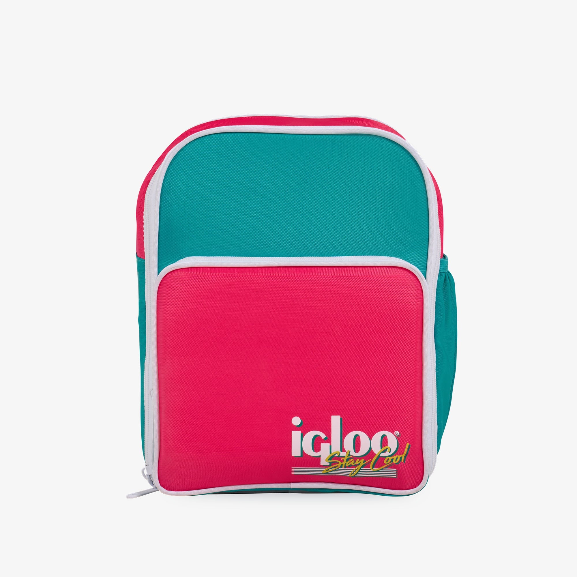Retro Mini Convertible Backpack E7 - Jade - Front View