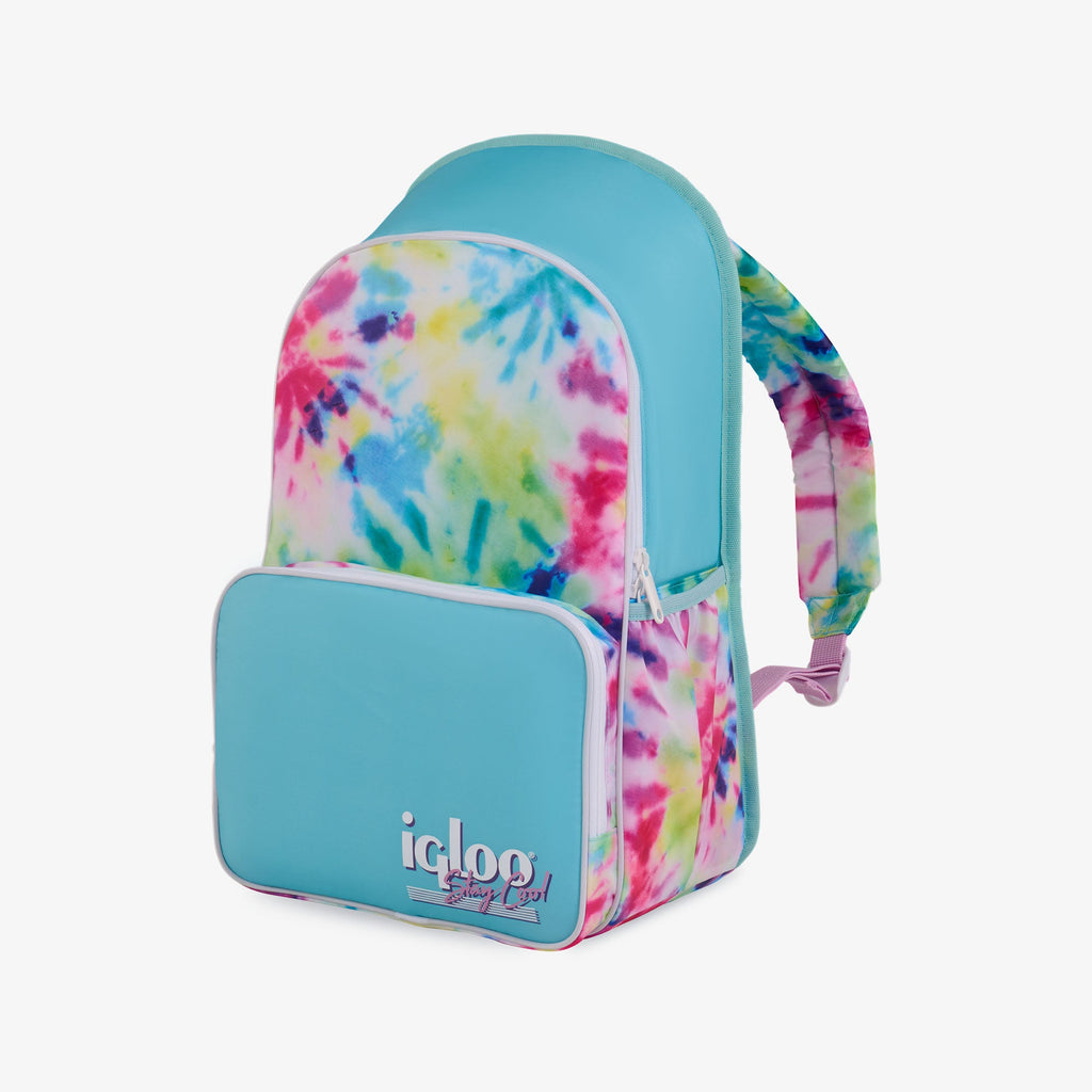 Retro Backpack Cooler N9 - Tie-Dye - Product View