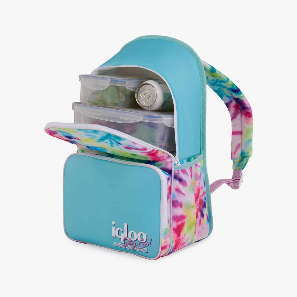 Retro Backpack Cooler N9 - Tie-Dye - Product View