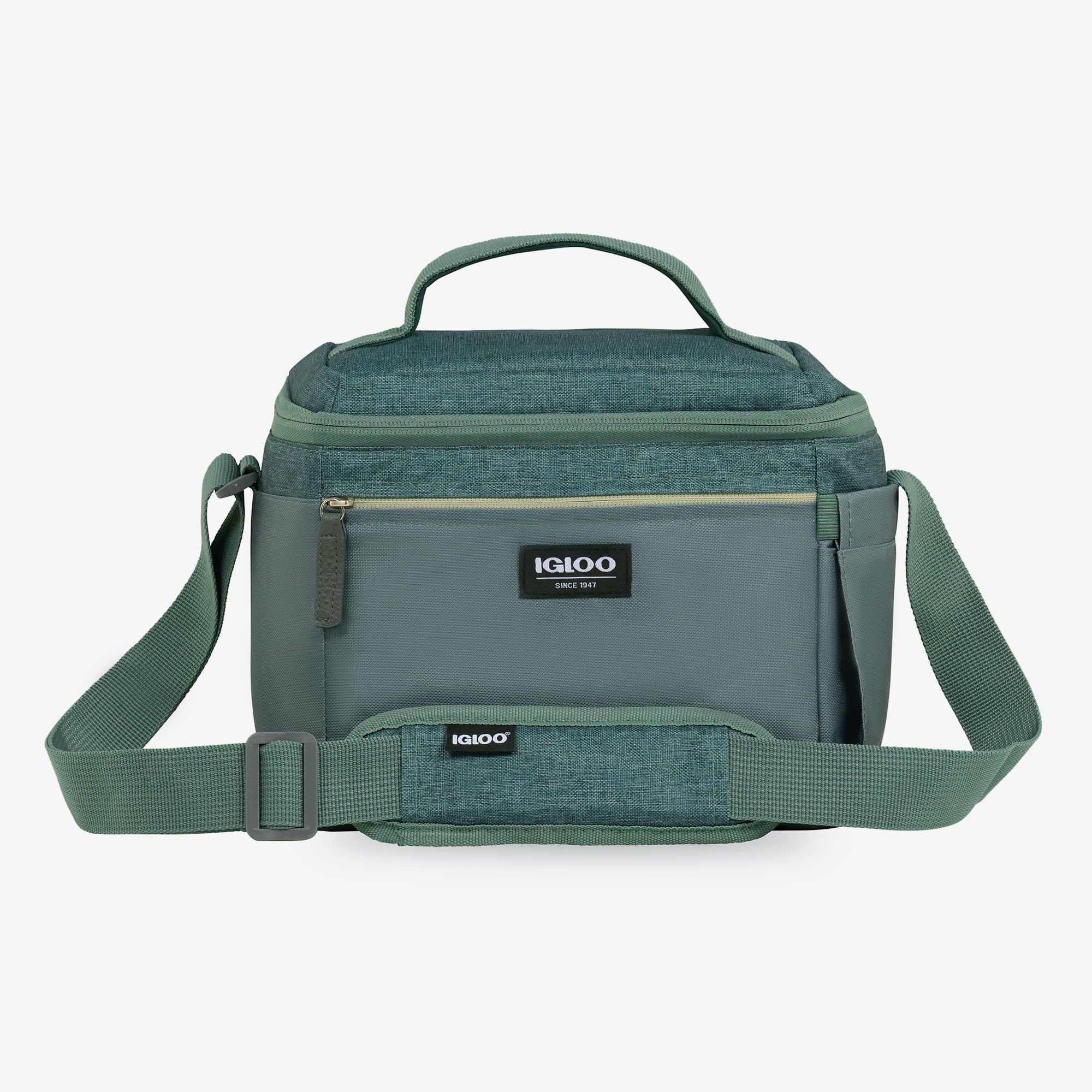 Everyday Lunch Rounded Cube Cooler Bag B3 - Spruce - Front View