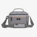 Everyday Lunch Rounded Cube Cooler Bag B3 - Gray - Front View