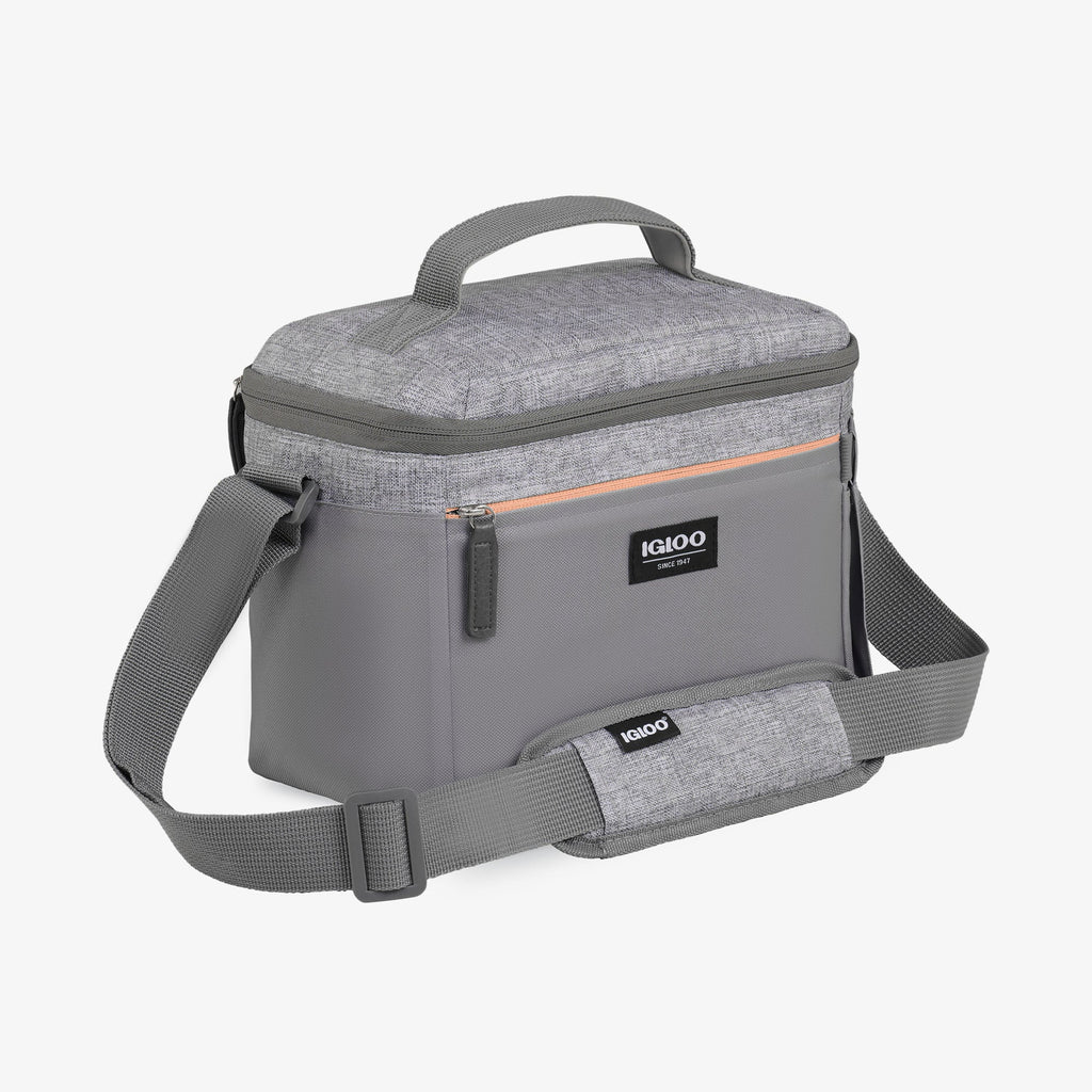 Everyday Lunch Rounded Cube Cooler Bag B3 - Gray - Product View