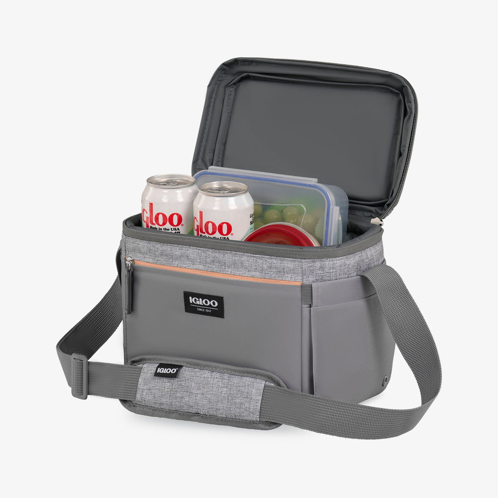 Everyday Lunch Rounded Cube Cooler Bag B3 - Gray - Product View