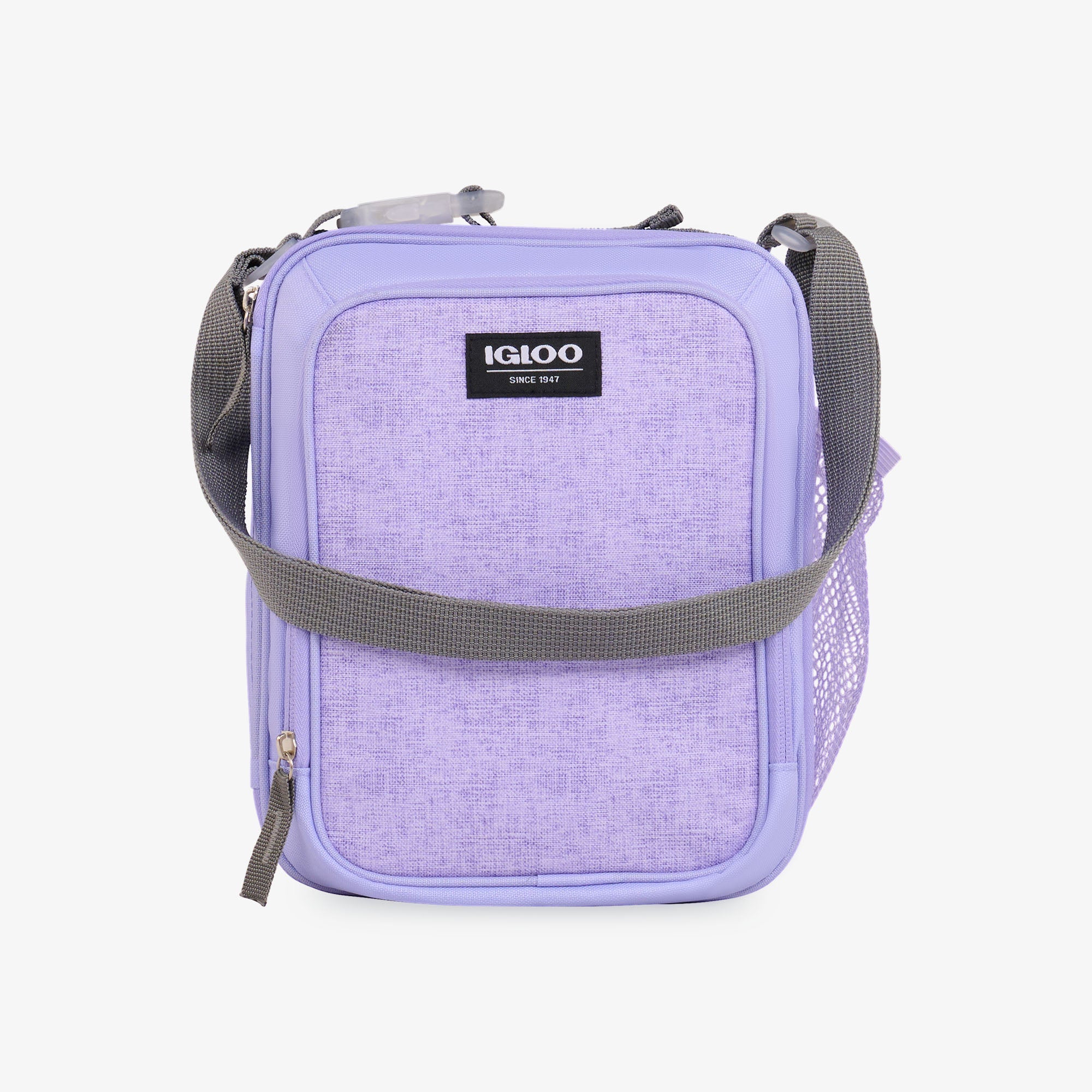 Kids Everyday Lunch Vertical Cooler Bag Y2 - Lilac - Front View
