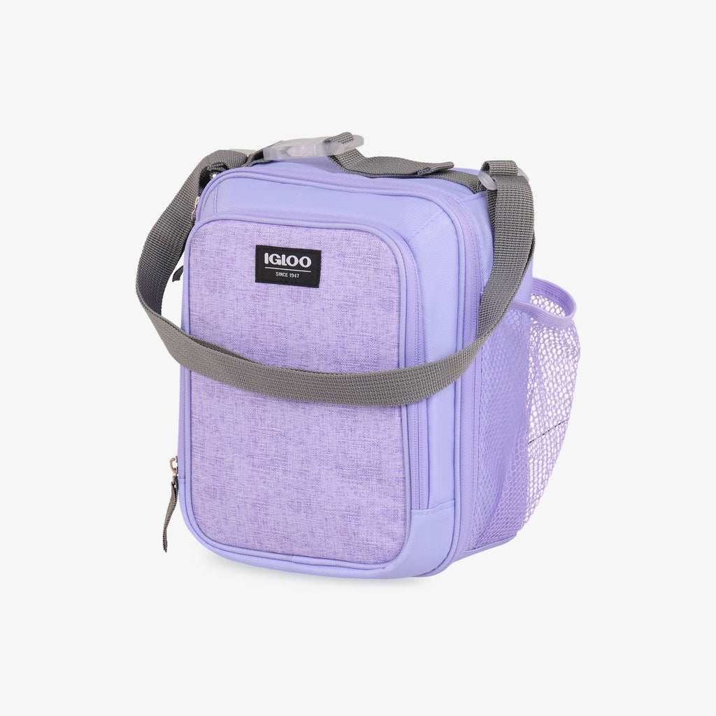 Kids Everyday Lunch Vertical Cooler Bag Y2 - Lilac - Product View