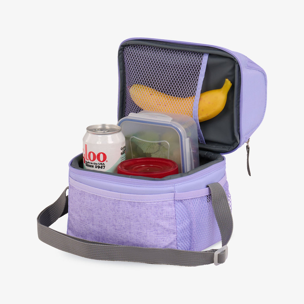 Kids Everyday Lunch Gripper Cooler Bag K1 - Lilac - Product View