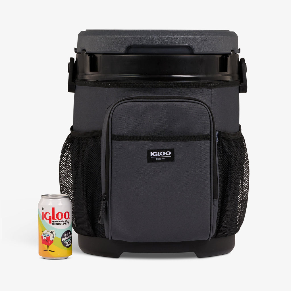 20 Qt Cooler Bucket N2 - Tactical Gray - Size View