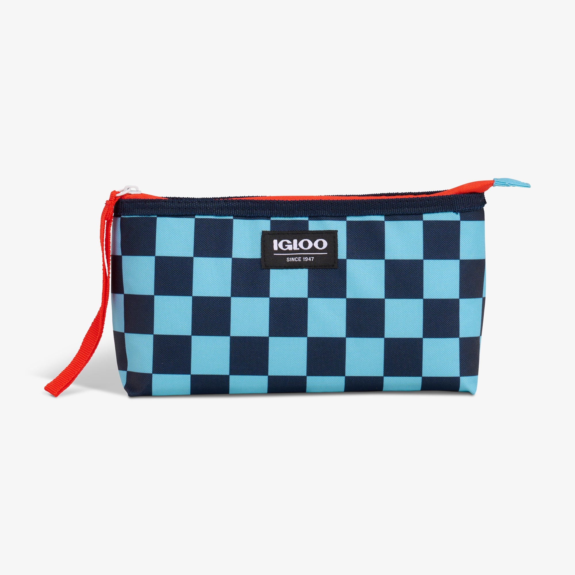 Kids Lunch Snack Bag D6 - Checkers - Front View