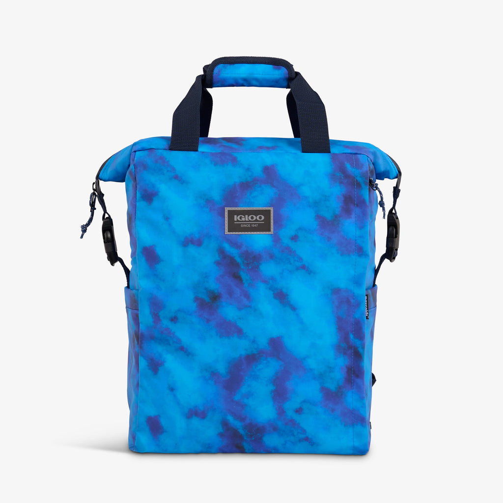 South Coast Snapdown 24-Can Backpack H0 - Blue Wash - Front View