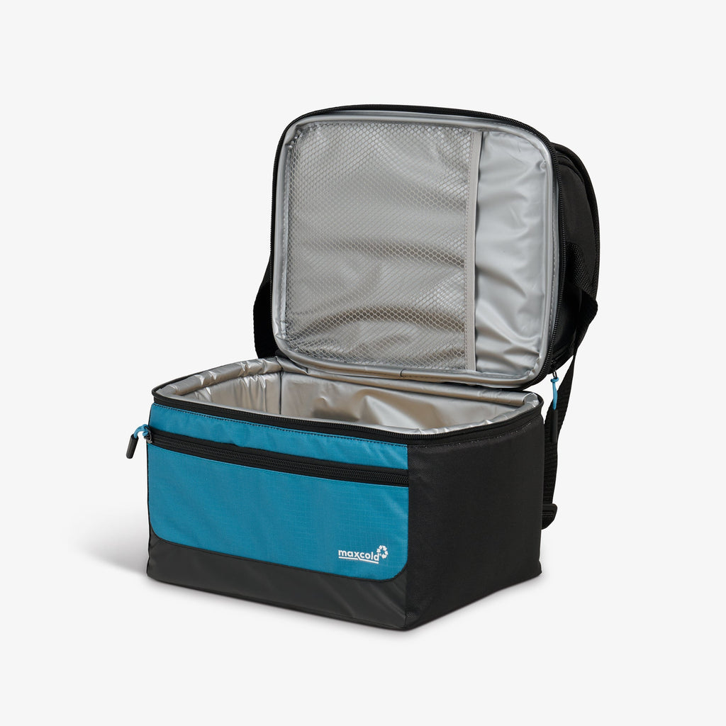 Latitude Gripper 16-Can Cooler Bag Z7 - Modern Blue - Open View
