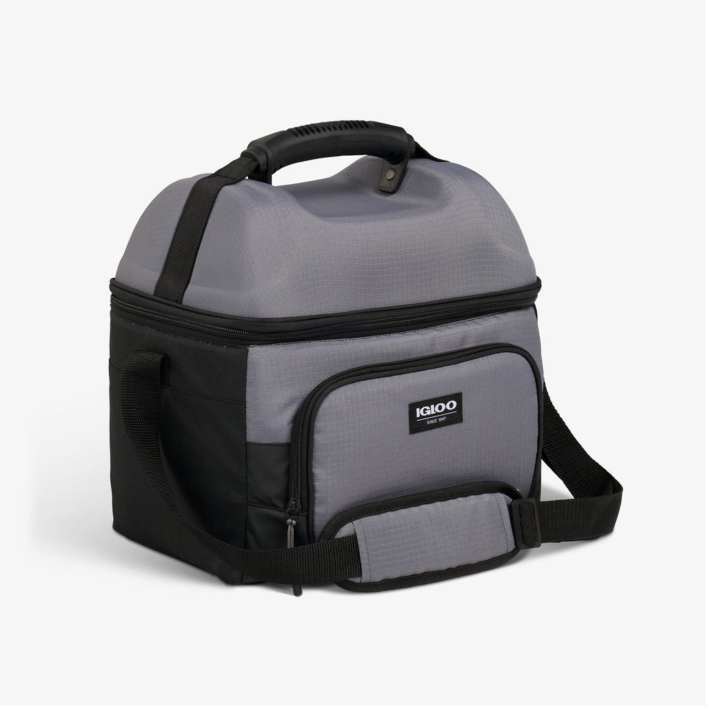 Latitude Hardtop Gripper 22-Can Cooler Bag F2 - Carbonite - Product View