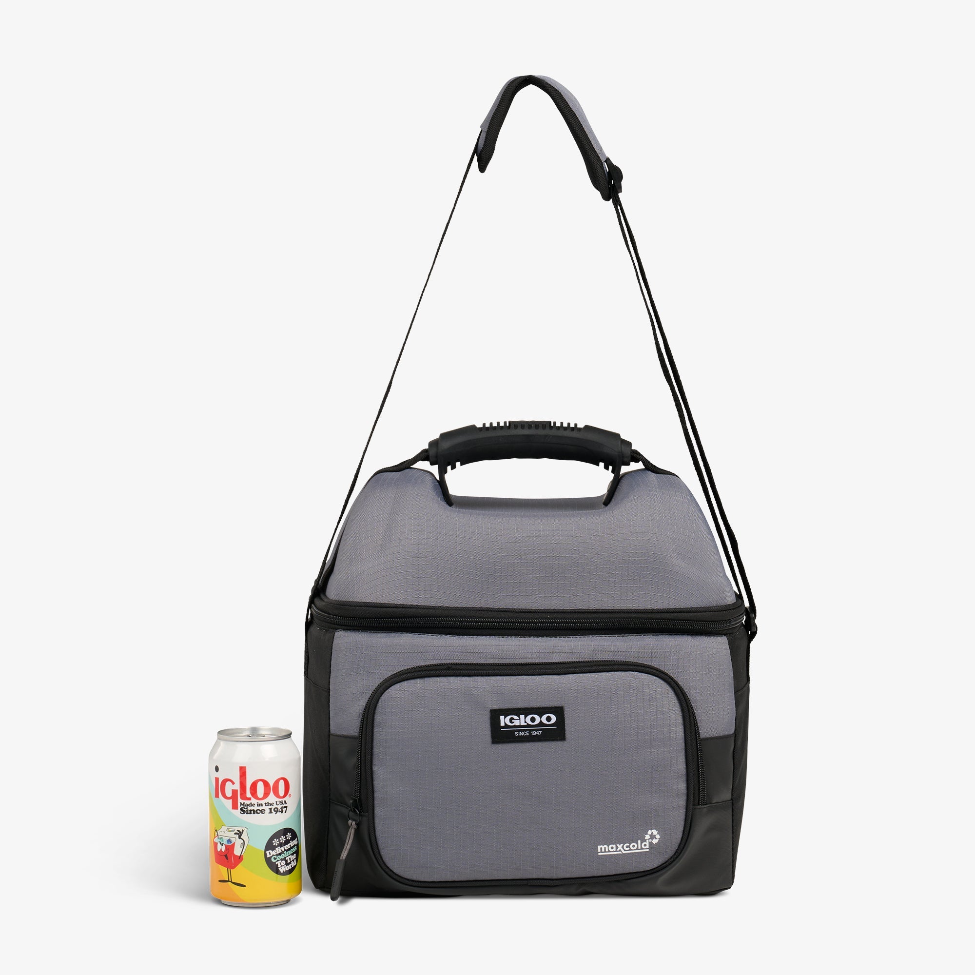 Latitude Hardtop Gripper 22-Can Cooler Bag F2 - Carbonite - Product View