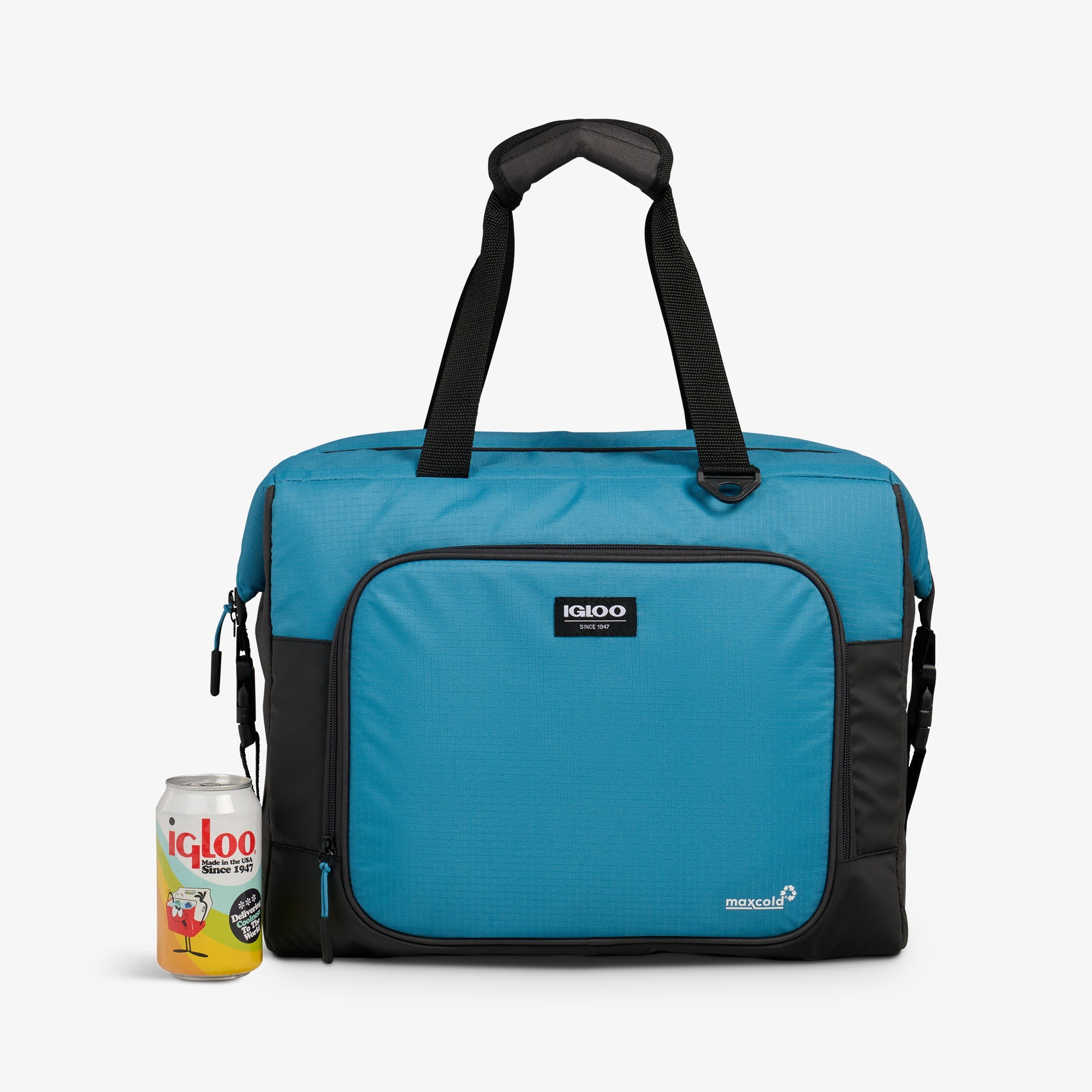 Latitude Snapdown 36-Can Cooler Bag S2 - Modern Blue - Size View