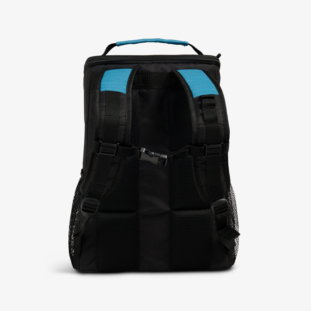 Latitude Top Grip 24-Can Backpack V6 - Modern Blue - Back View