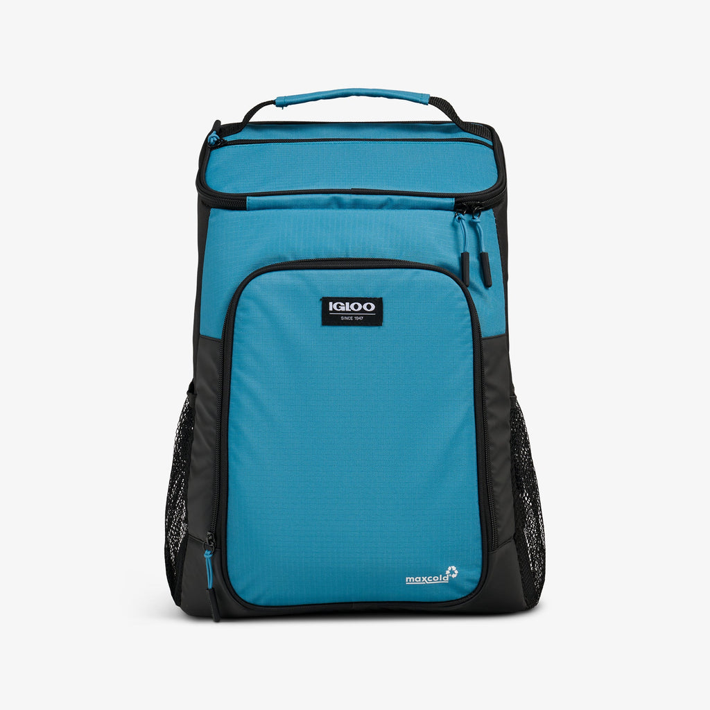 Latitude Top Grip 24-Can Backpack V6 - Modern Blue - Front View
