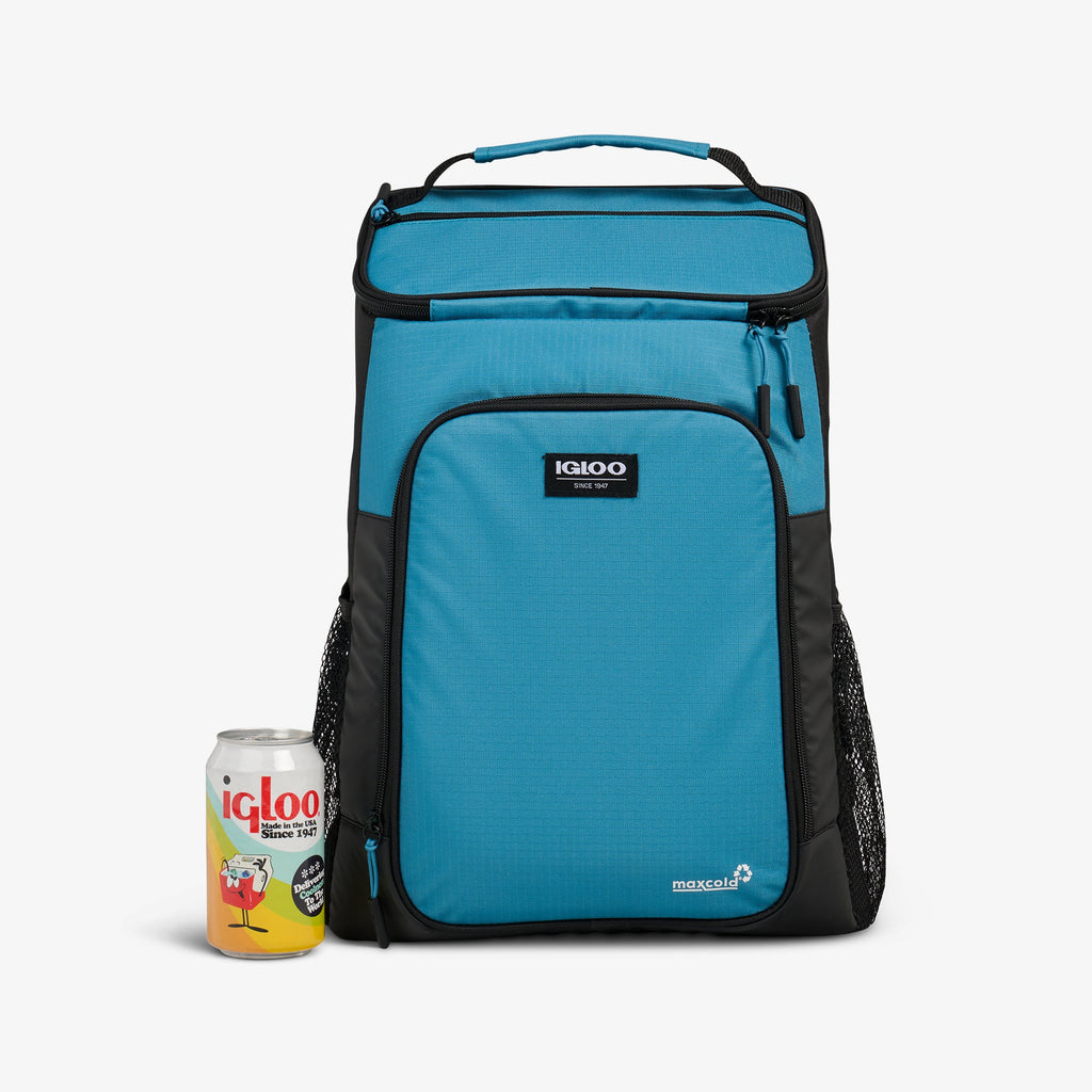 Latitude Top Grip 24-Can Backpack V6 - Modern Blue - Size View