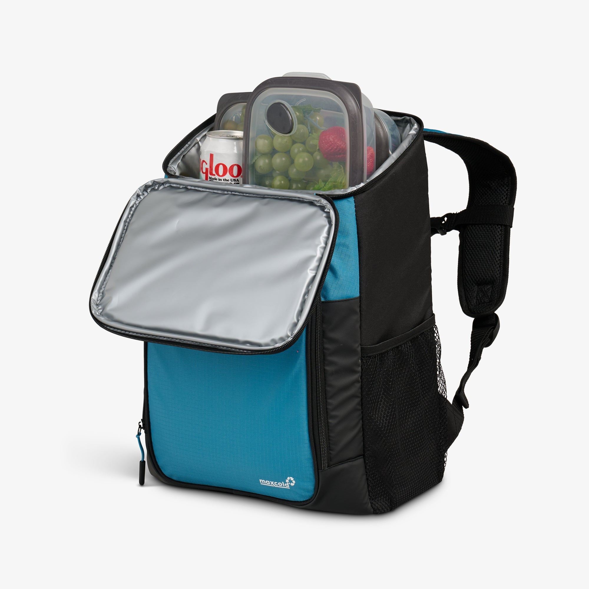 Latitude Top Grip 24-Can Backpack V6 - Modern Blue - Product View