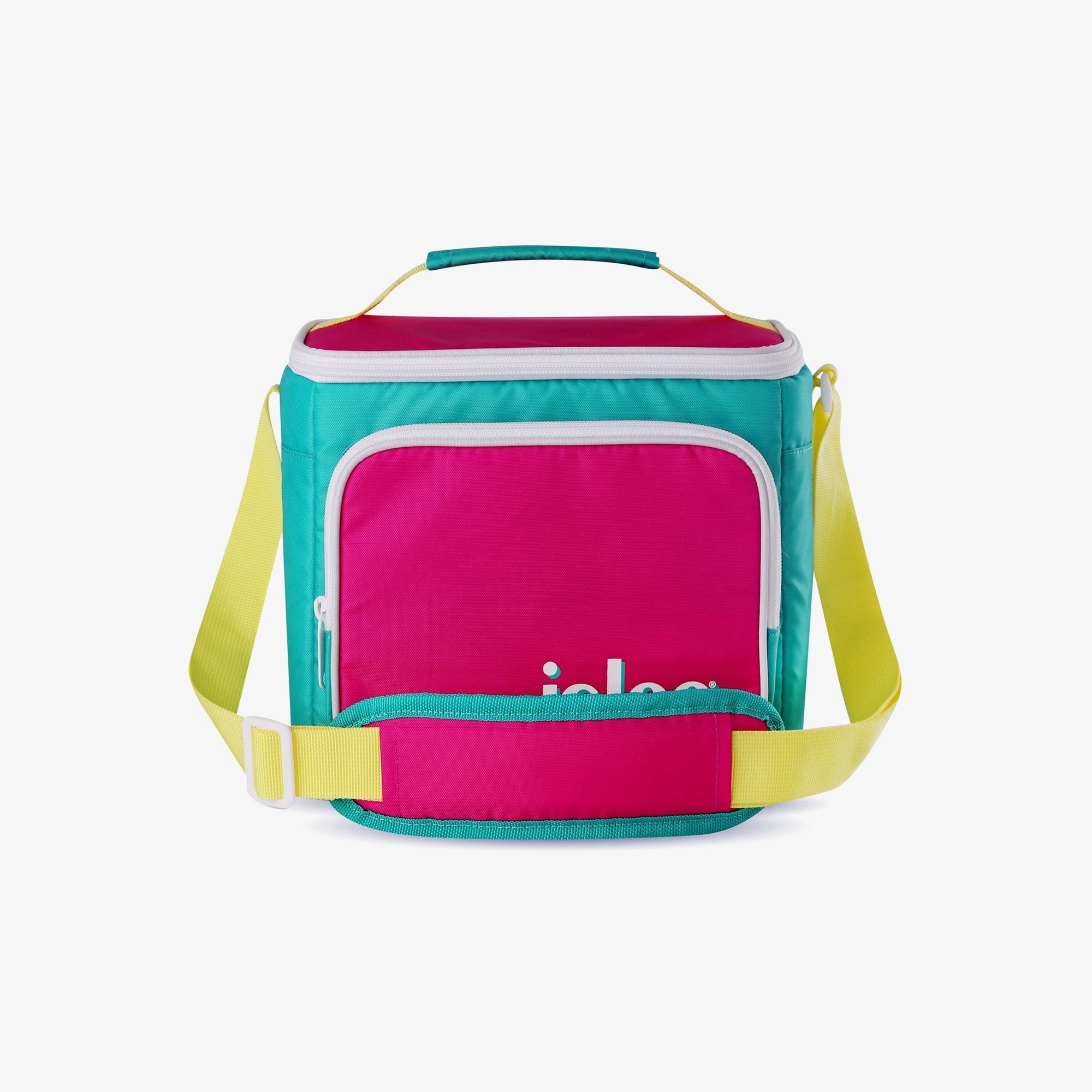Retro Square Lunch Bag P2 - Jade - Product View